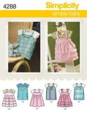 4288 BABIES -7 LBS-24 LBS KNIT ONESIE,ROMPER,JUMPER PATTERN
